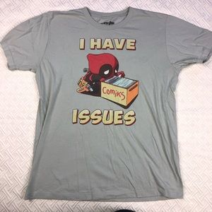 Mini Deadpool I have issues t shirt